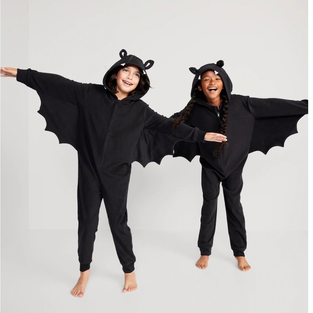 Old Navy bat pajama/onsie costume